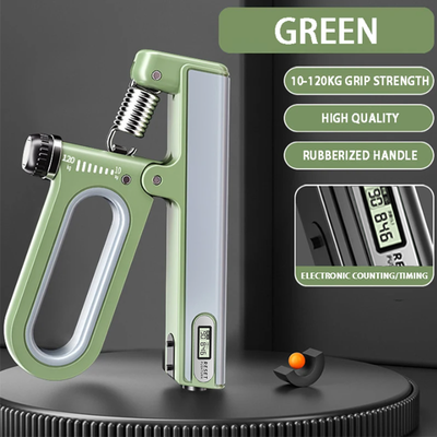 Healfit Counter Men High end Adjustable Finger Trainer, Grip Professional Hand Strength Bowl, Finger Strength Device green