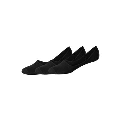 Socken SCHIESSER "In Shoe", Damen, Gr. 37-38, 000, schwarz, Obermaterial: 60% Baumwolle, 30% Polyamid, 9% sonstige Fasern, 1% Elasthan, Socken Socken