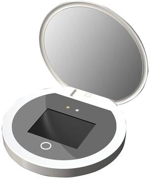 Uplift Picks TJMIR SmartUV Sunscreen Test Mirror Portable LED Travel Makeup Mirror a