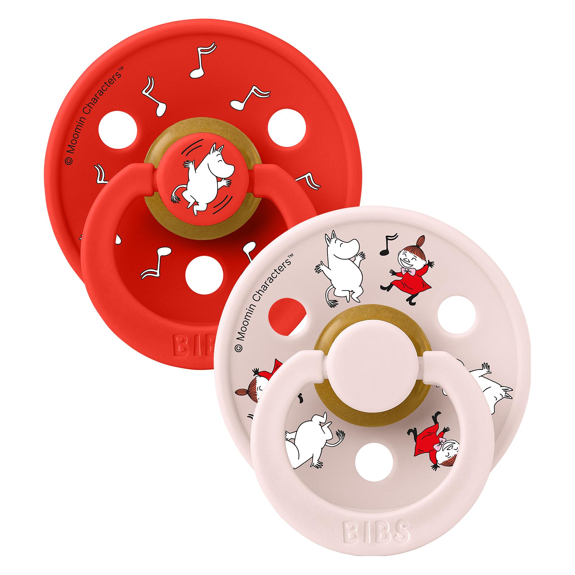 Bibs - x Moomin Pacifier - Candy Apple - Size 2 (2x) (12032101)