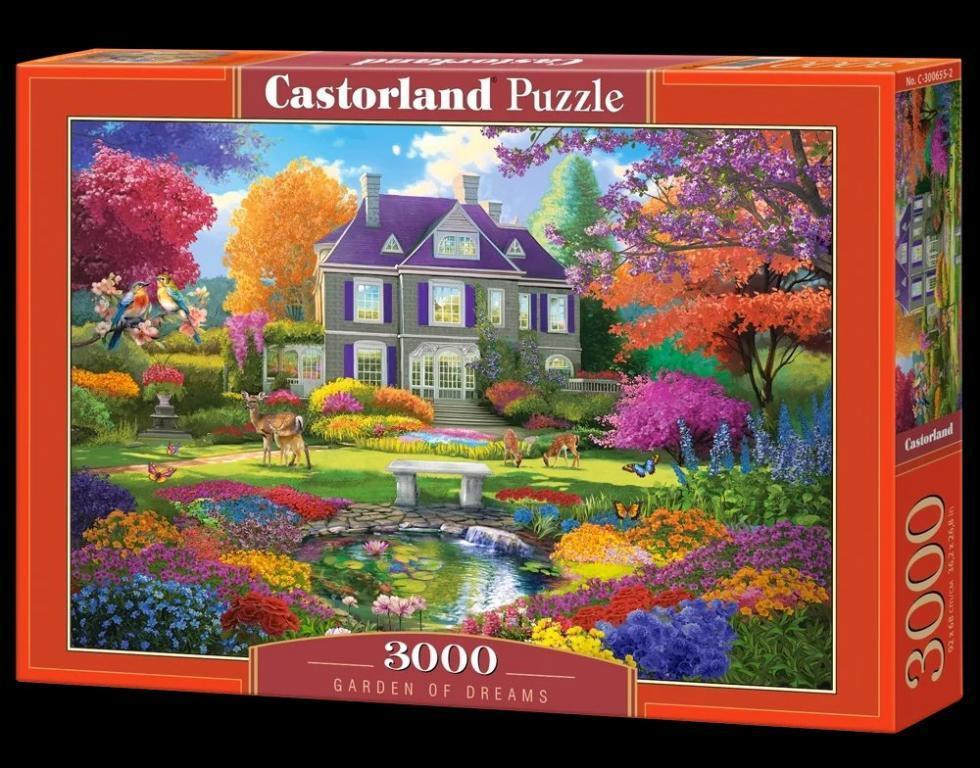 Castorland Puzzel 3000 stukjes Tuin der Dromen