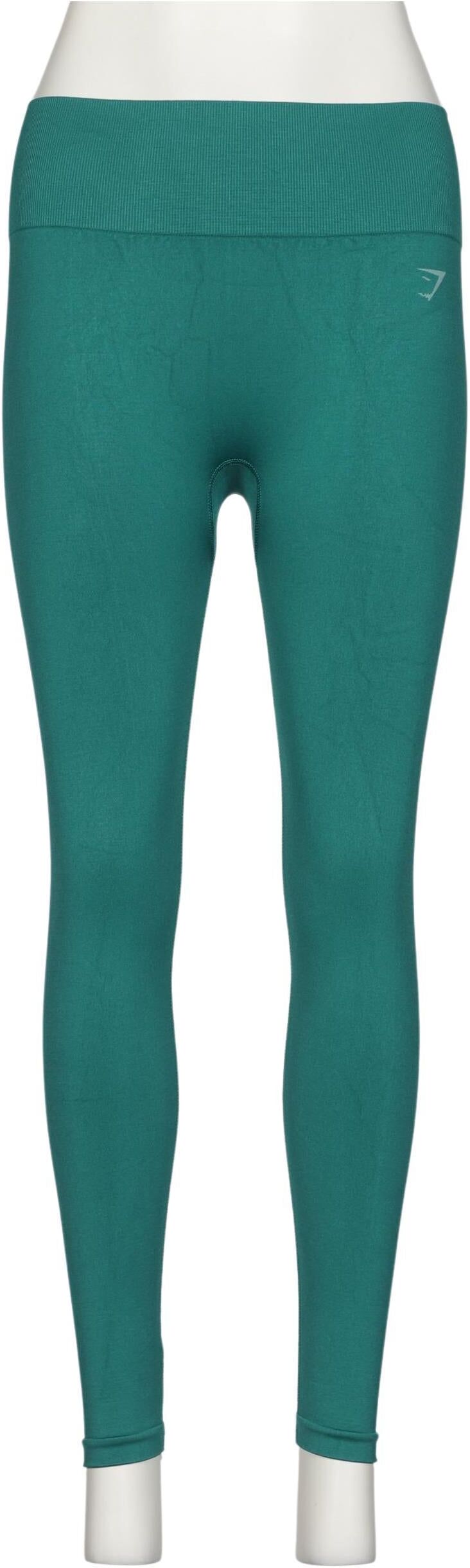 Gymshark Damen Stoffhose, Grün, Gr. W28, kein / Etikett - Second Hand