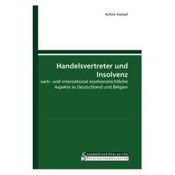Handelsvertreter und Insolvenz, Fachbücher von Achim Kampf