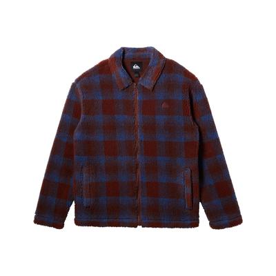 Sweatshirt QUIKSILVER "Deck", Jungen, Gr. 14(155-164cm), bunt (deck fleece, henna), Obermaterial: 100% Polyester., Sweatshirts Sweatshirt