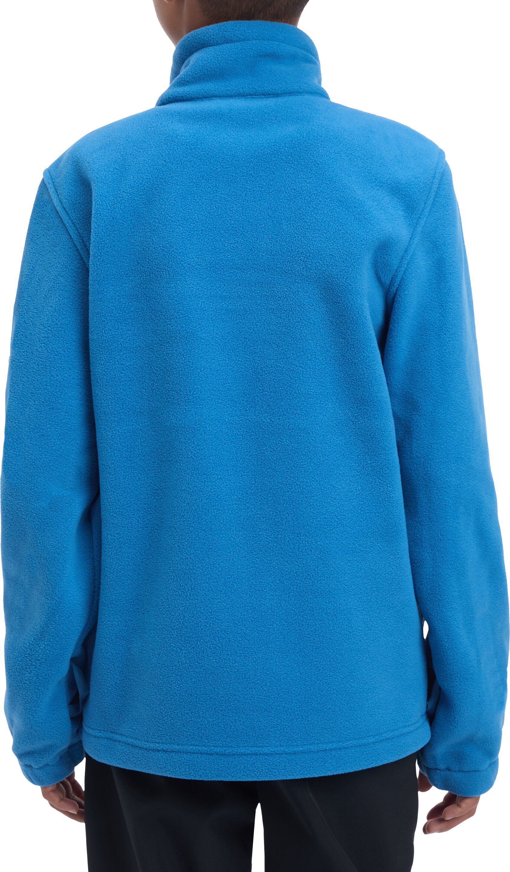 3-in-1-Funktionsjacke MCKINLEY "Ju.-Funktions-Jacke Allalin 3:1 III B", Kinder, Gr. 152, blau (blau smoke), Web, Obermaterial: 100% Polyester. Innenjacke: 100% Polyester, normal, Jacken 3-in-1-Funktionsjacke, sportlich, aus Polyester, 3-in-1-Funktionsjack