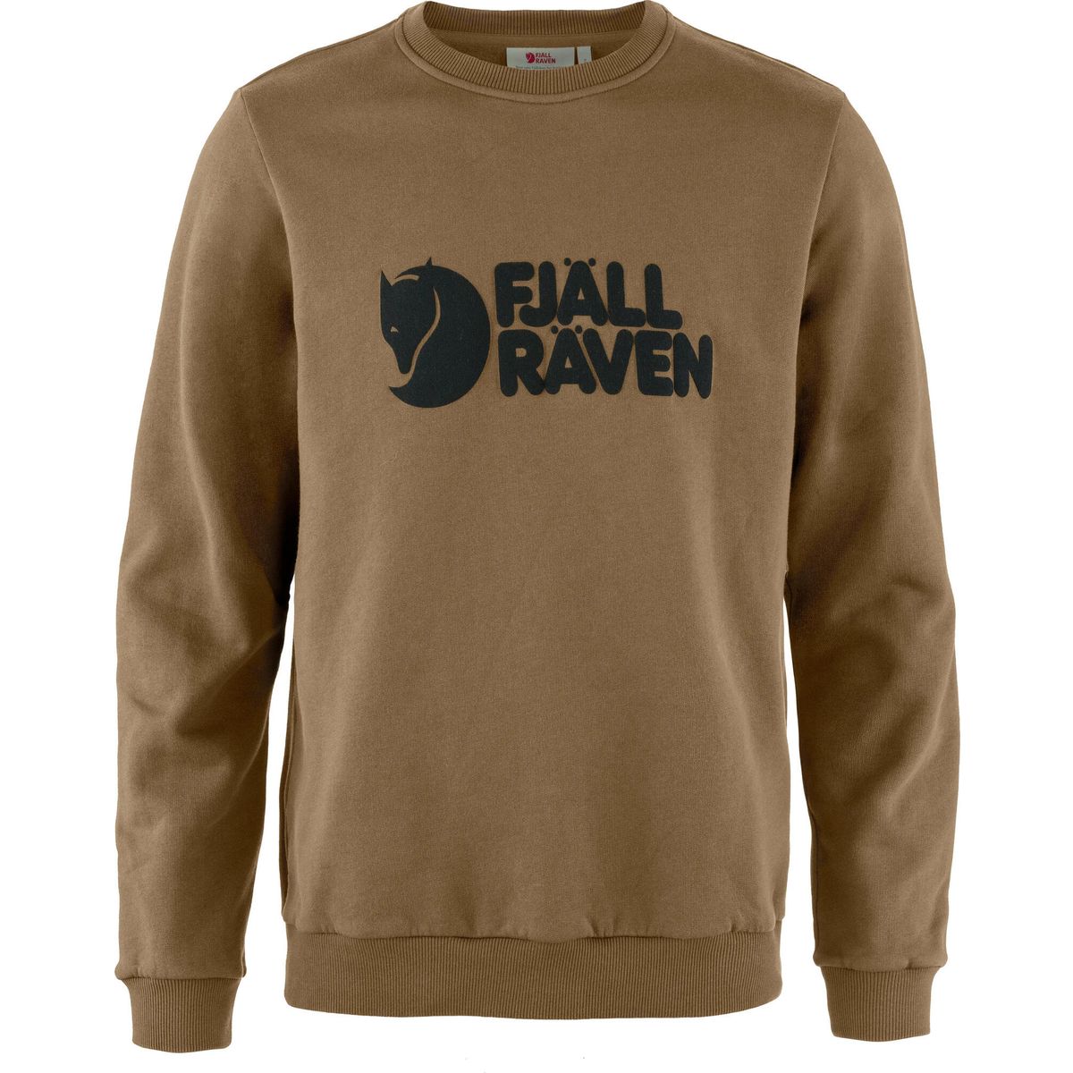 Fjällräven Logo Sweater M wood brown (265) M F84142-265-M