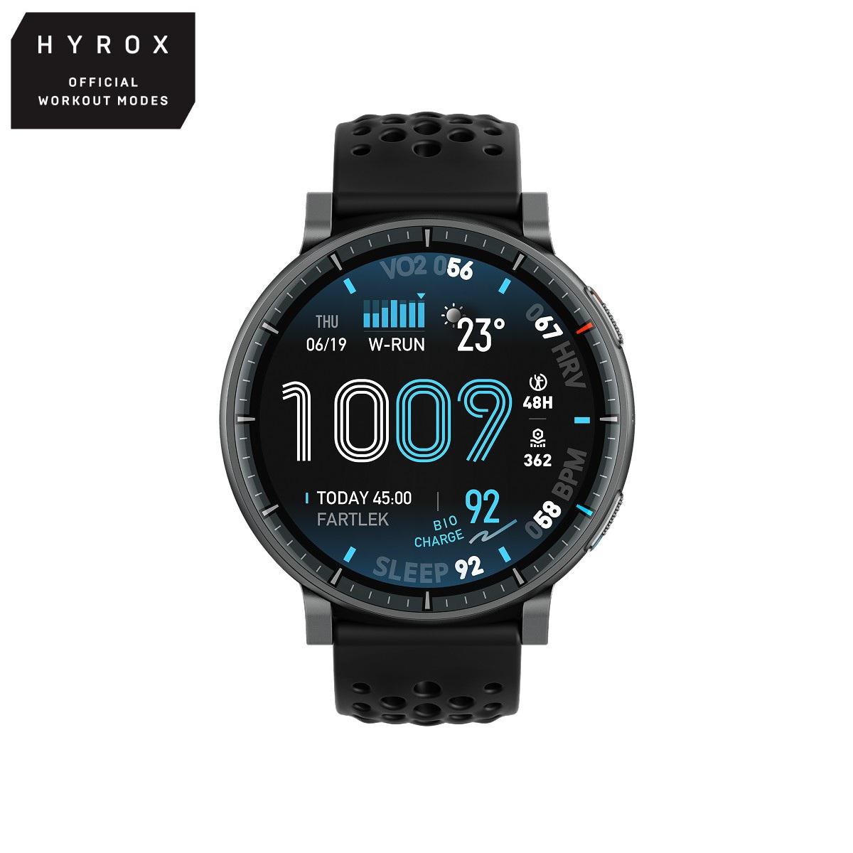 Amazfit Balance 2 XT 47mm Smartwatch Black AMOLED GPS HYROX W2546GL2N