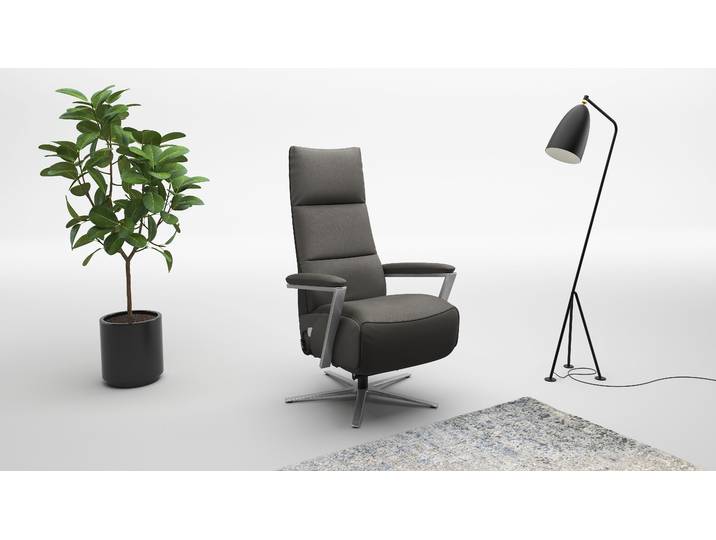 sit&more Vario Comfort, inkl. Kopfteilverstellung & 360 Drehfunktion mit Gasdruck, Höhe der Armlehnen 64cm