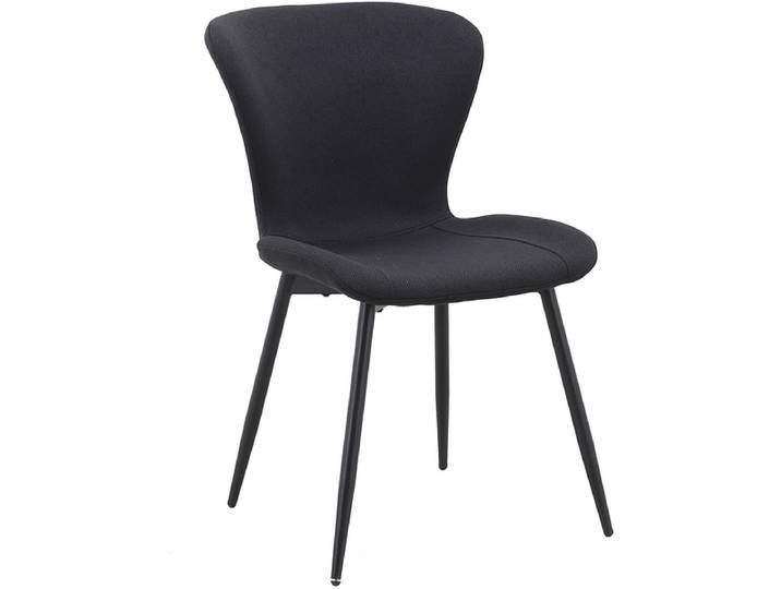 Stuhl BOLD Stoff schwarz