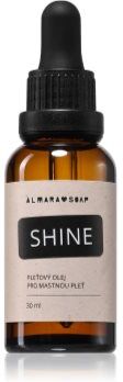 Almara Soap Shine óleo para pele oleosa 30 ml. Shine