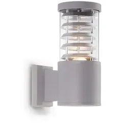 Ideal Lux Outdoor Wandleuchte TRONCO, 1xE27, IP44, IK05, grau IDEA-026978