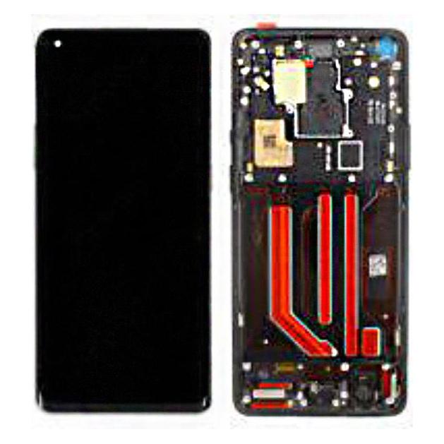 OnePlus LCD + Touch + Frame für IN2020 8 Pro - onyx black (Display) (1091100167)