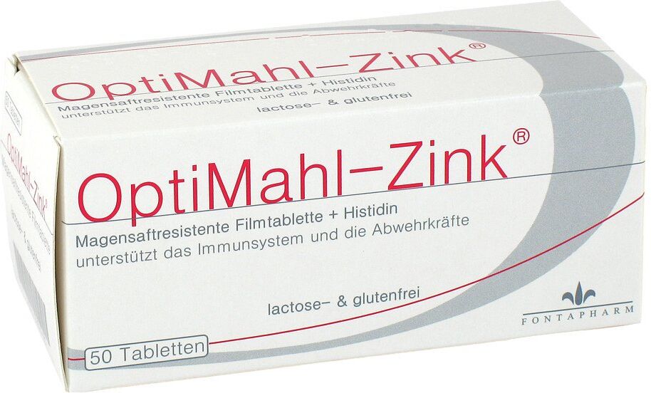 Optimahl Zink 15 mg Tabletten