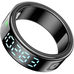 Felixx SMART RING SR21 BL GR. 12 (12, Schwarz), Smart Ring, Schwarz