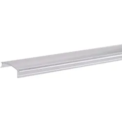 Rutec 68898 Profil Abdeckung matt 9,9 Fl 2 Meter LxBxH 2000x18,4x9,9mm