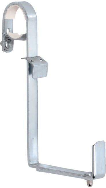 ALBA-KRAPF Support de jardinière pour balcon, pour rambarde ronde, galvanisé ; Alba Krapf (28610)