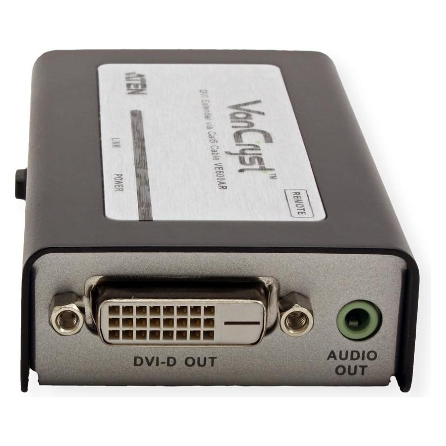 Aten VE600A DVI+Audio Extender,Kat5e,60m (2L-1700KM)