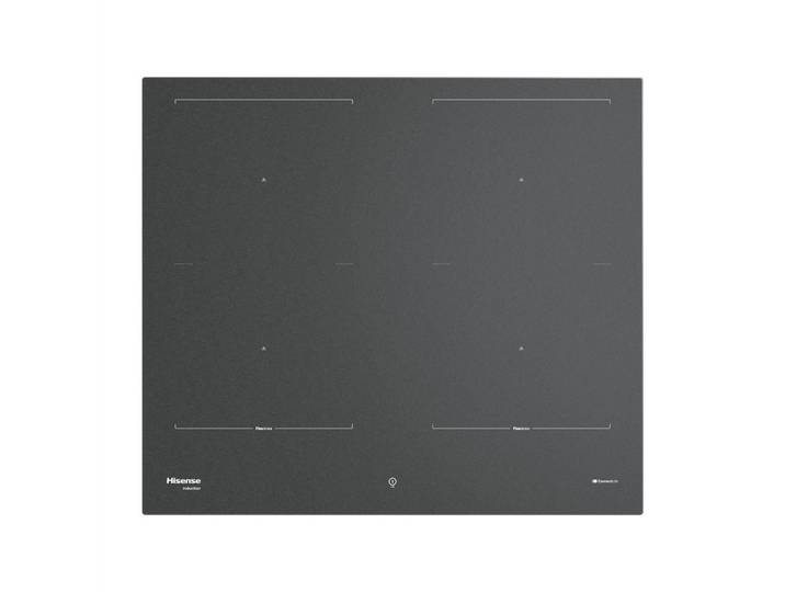 Hisense Induktionskochfeld, Schwarz, Metall, Glas, 59.5x5.4x52.5 cm, Kindersicherung, Betriebskontrollleuchte, Restwärmeanzeige je Kochzone, Topferkennung, Bratfläche ganz oder halb beheizbar, WLAN-fähig, Pausenfunktion, Brückenfunktion, Timerfunktion, Küchen, Küchenelektrogeräte, Kochfelder, Induktionskochfelder