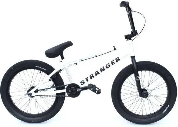 Stranger Crux 20" BMX Freestyle Bike (21" - Matt White)