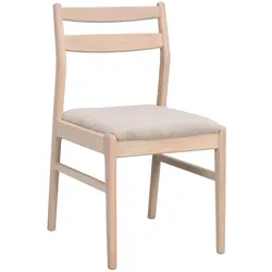 2er-Set DAHEIM Stuhl Kerwin Stoff Beige
