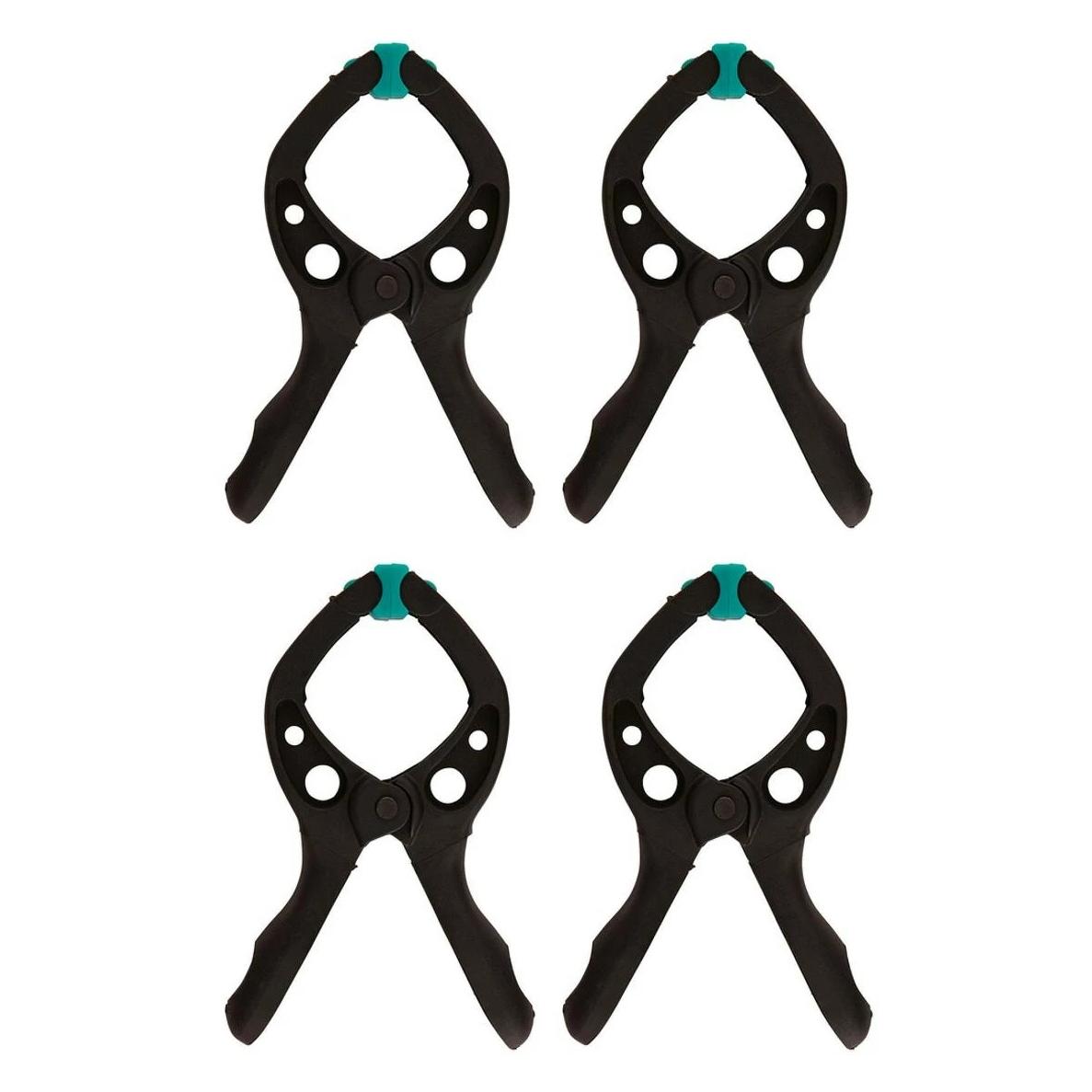 wolfcraft 1 microfix - Federzwingen-Set 4-tlg.30mm (30 mm) (3432000)
