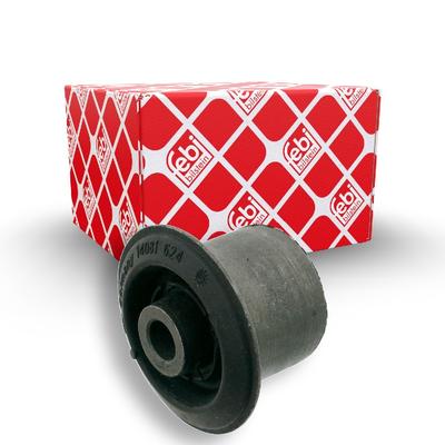 FEBI BILSTEIN Querlenkerlager VW,AUDI 14081 857407181,8A0407181 Querlenkerbuchse,Querlenkergummi,Querlenker Gummilager,Lagerung, Lenker