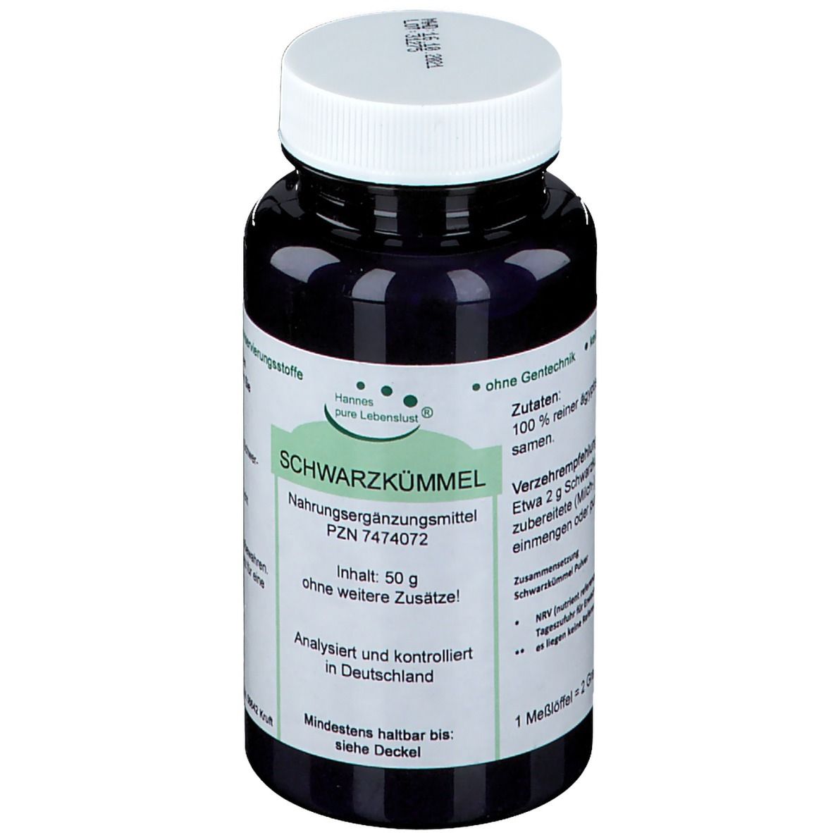 Schwarzkümmel Pulver 50 g