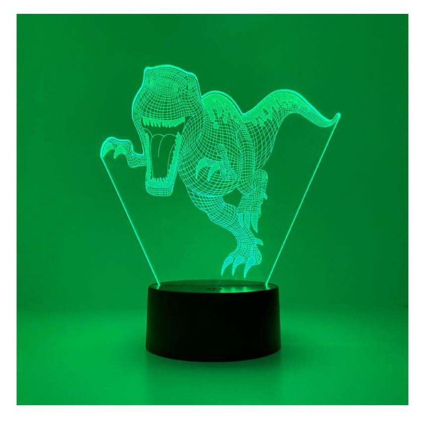 LED-nachtlampje Dino voor de kinderkamer