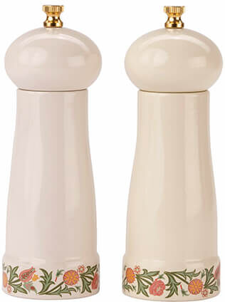 William Morris At Home Kitchen Garden Salt & Pepper Grinder Set