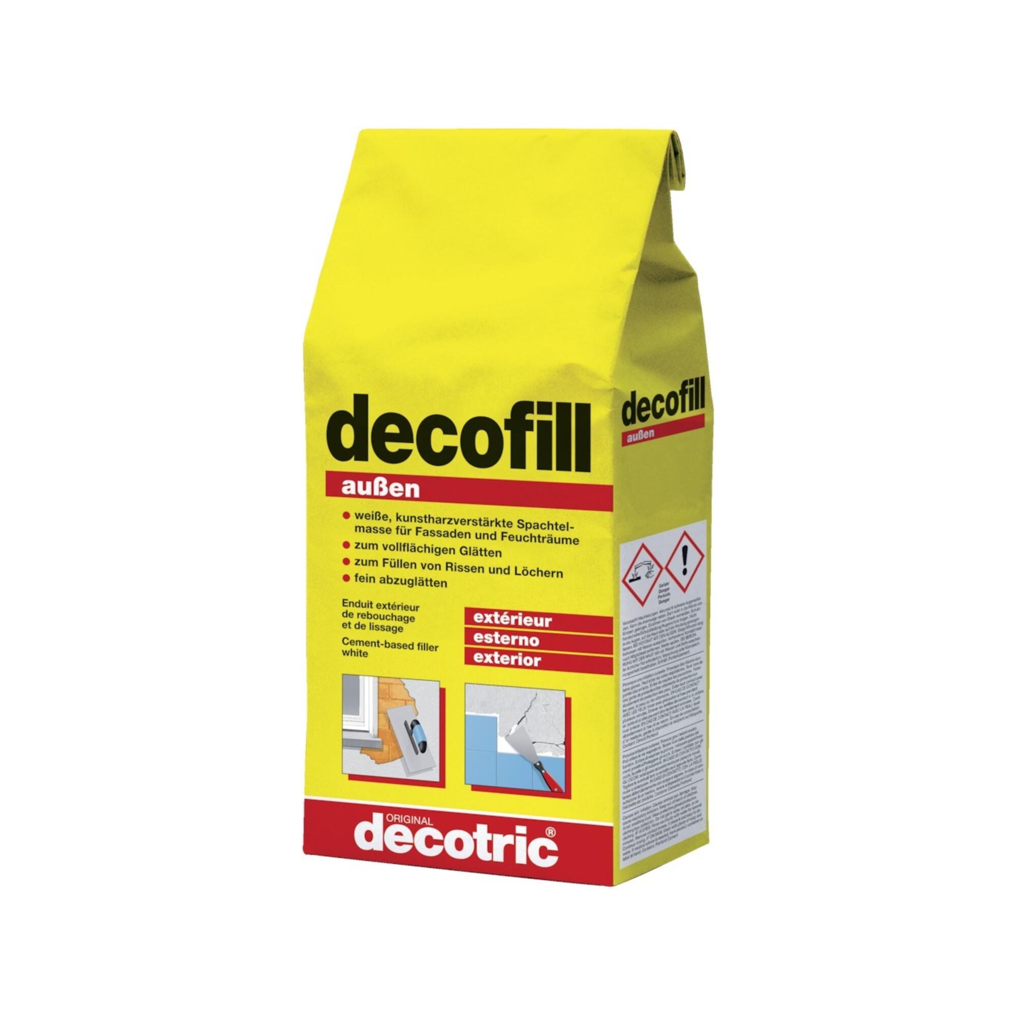 decofill Spachtelmasse 5 kg, außen decotric (352608)
