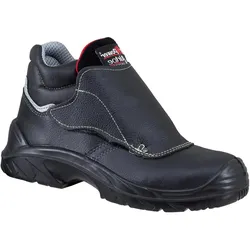 U-Power, Sicherheitsschuhe, UPower Sicherheits-Schweisserstiefel EN 20345 S3 HRO SRC Bulls Gr. 41 Glattleder schwarz (S3, 41)