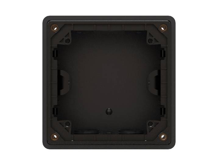 Max Hauri Exo Gehäuse Gr.1x1 AP exo Ip55 schwarz