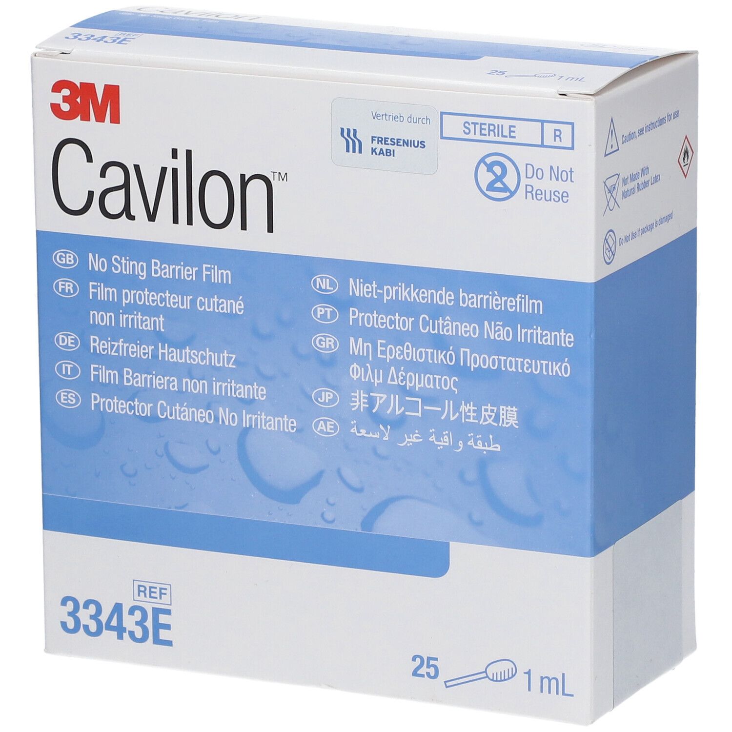 Cavilon reizfreier Hautschutz FK 1ml Applik.3343E 25x1 ml Flüssigkeit