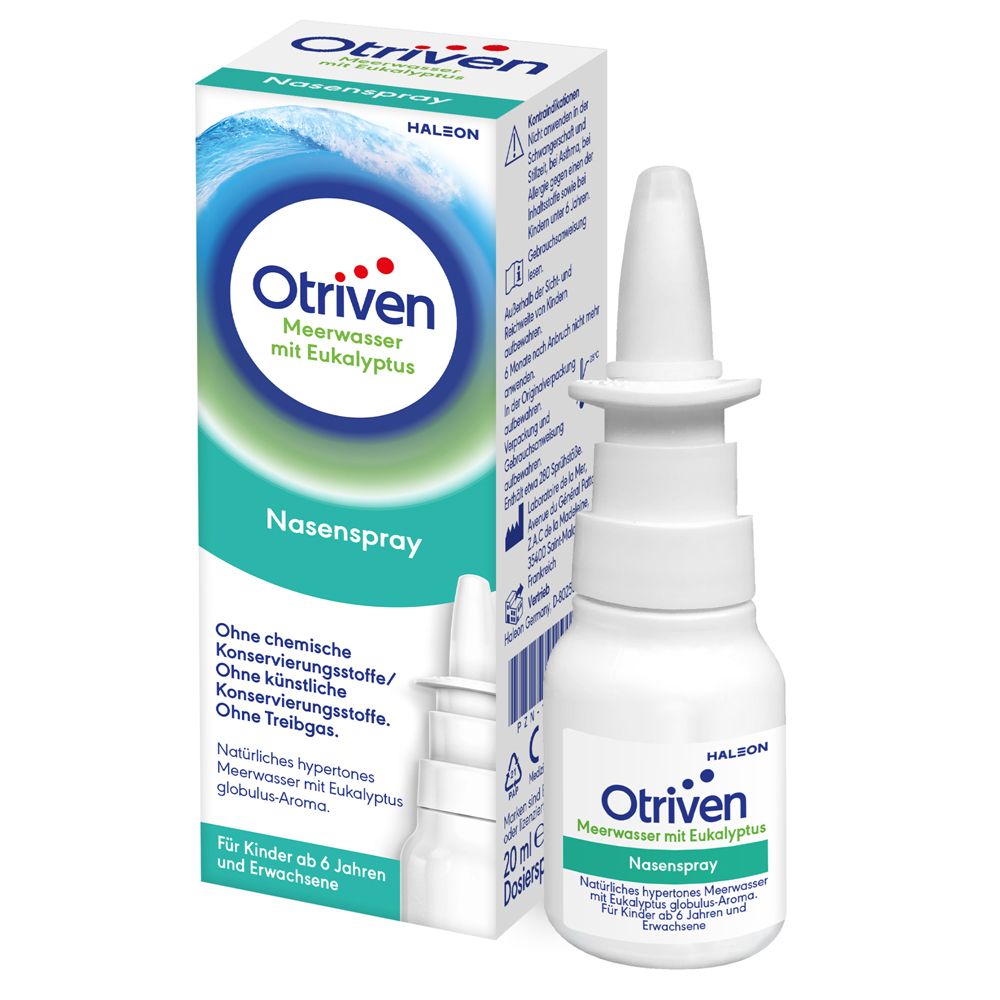 Otriven Meerwasser mit Eukalyptus Nasenspray 20 ml