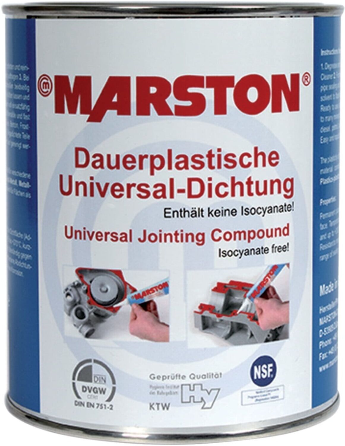 Marston Univ.-Dichtung Dose 850 g ; Marston-Domsel (MMD.D800)