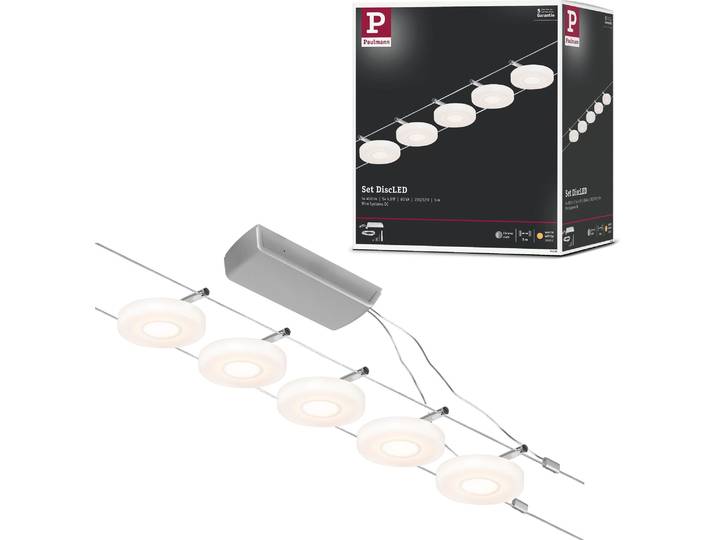 Paulmann CorDuo LED Seilsystem DiscLED Basisset