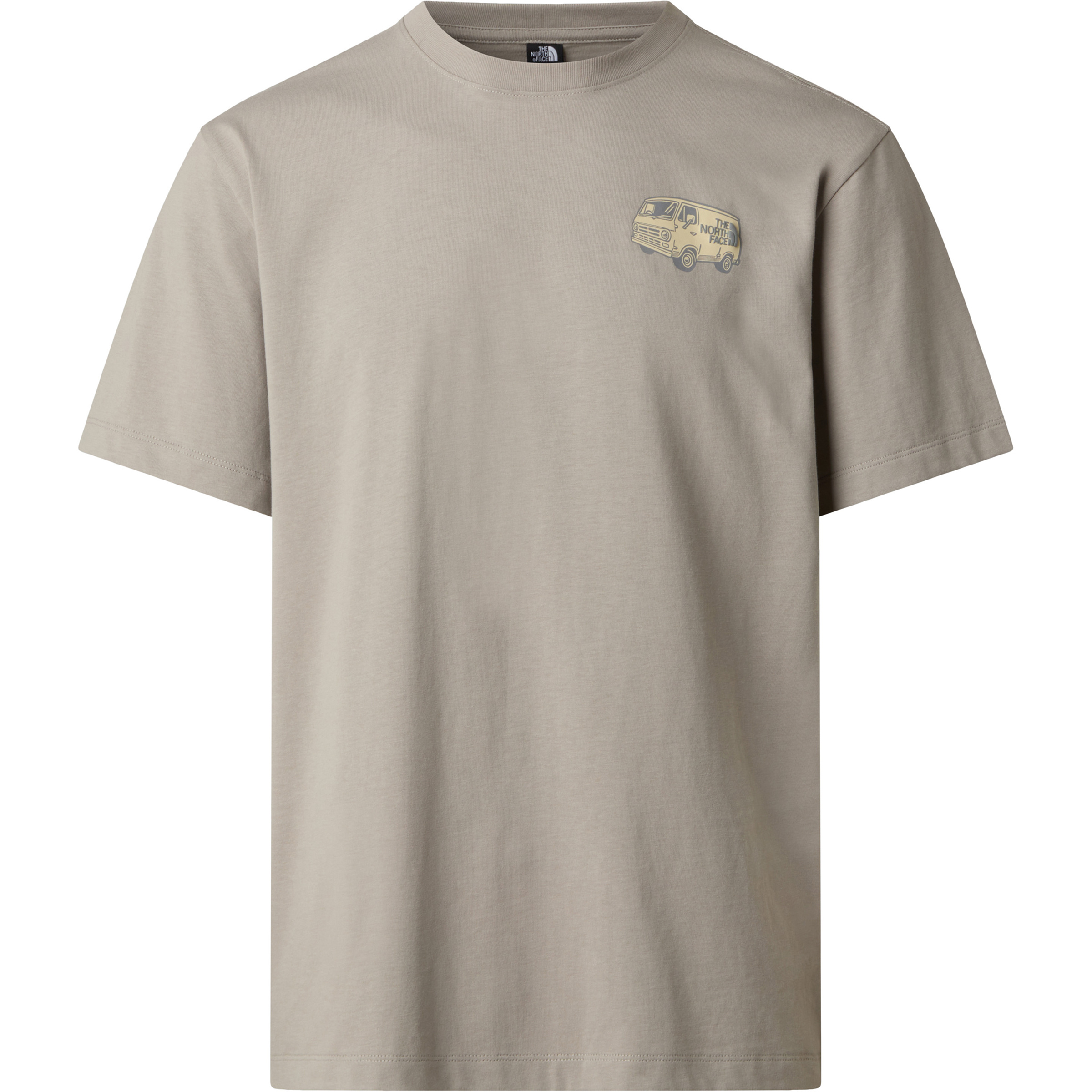 The North Face Van Life Relaxed Herren T-Shirts grau Größe S Lifestyle Hautfreundlich