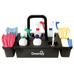 Flaschengestell Diversey Tragekorb Carry Tray schwarz stabiler Tragekorb, Polypropylen, OHNE Inhalt