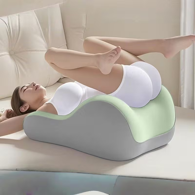 Handpicked Choices Memory Foam Intimacy Support Pillow For Couples And Pregnancy Comfort blue