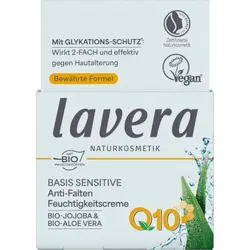 Lavera Basis Sensitiv Anti-Falten Feuchtigkeitscreme Q10
