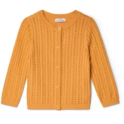 Tchibo - Kinder-Strickjacke - Baby - Gr. 86/92 - senfgelb