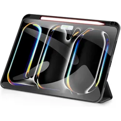 Dux Ducis Domo (Apple iPad Pro 11 2024), Tablet Hülle, Schwarz