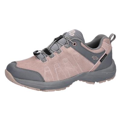 Outdoorschuh BRÜTTING "Outdoorschuh Mount Harvard Low", Damen, Gr. 38, Textil, rosa, Veloursleder, Schuhe Outdoorschuh