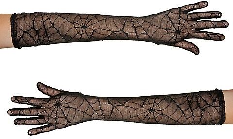 Handschuhe "Spinnennetz"