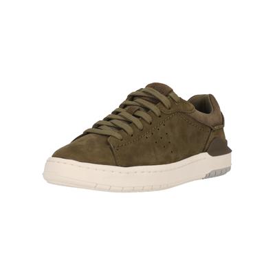 Schnürschuh CLARKS "Courtlite2", Herren, Gr. 41, grün, Schuhe Schnürschuh, im retro-inspiriertem Look mit modernen Funktionen