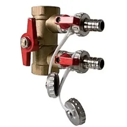 Solar Spül- und Befülleinheit 1" IG -  2 x KFE 1/2"