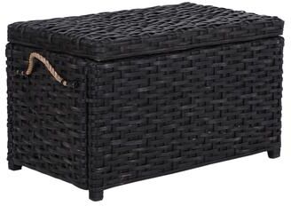 "happimess Jacob 30"" Wicker Storage Trunk"