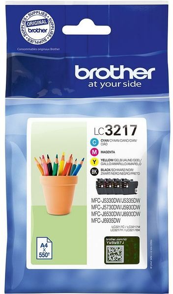 Brother LC-3217VAL - 4 couleurs - Cartouche d'encre - Multipack