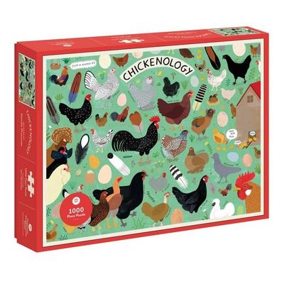 Puz 1000 Chickenology, Sonstige von Camilla Pintonato, Galison, 978-1-64896-140-3