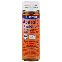 ACEROLA & WILDFRUCHT Vitamin C Lutschtabletten 60 St